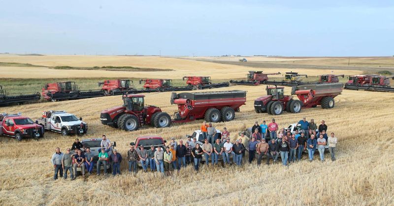 Over 60 Farmers Come Together To Harvest Their Neighbor's Crops After He Suffered A Heart Attack During Harvest